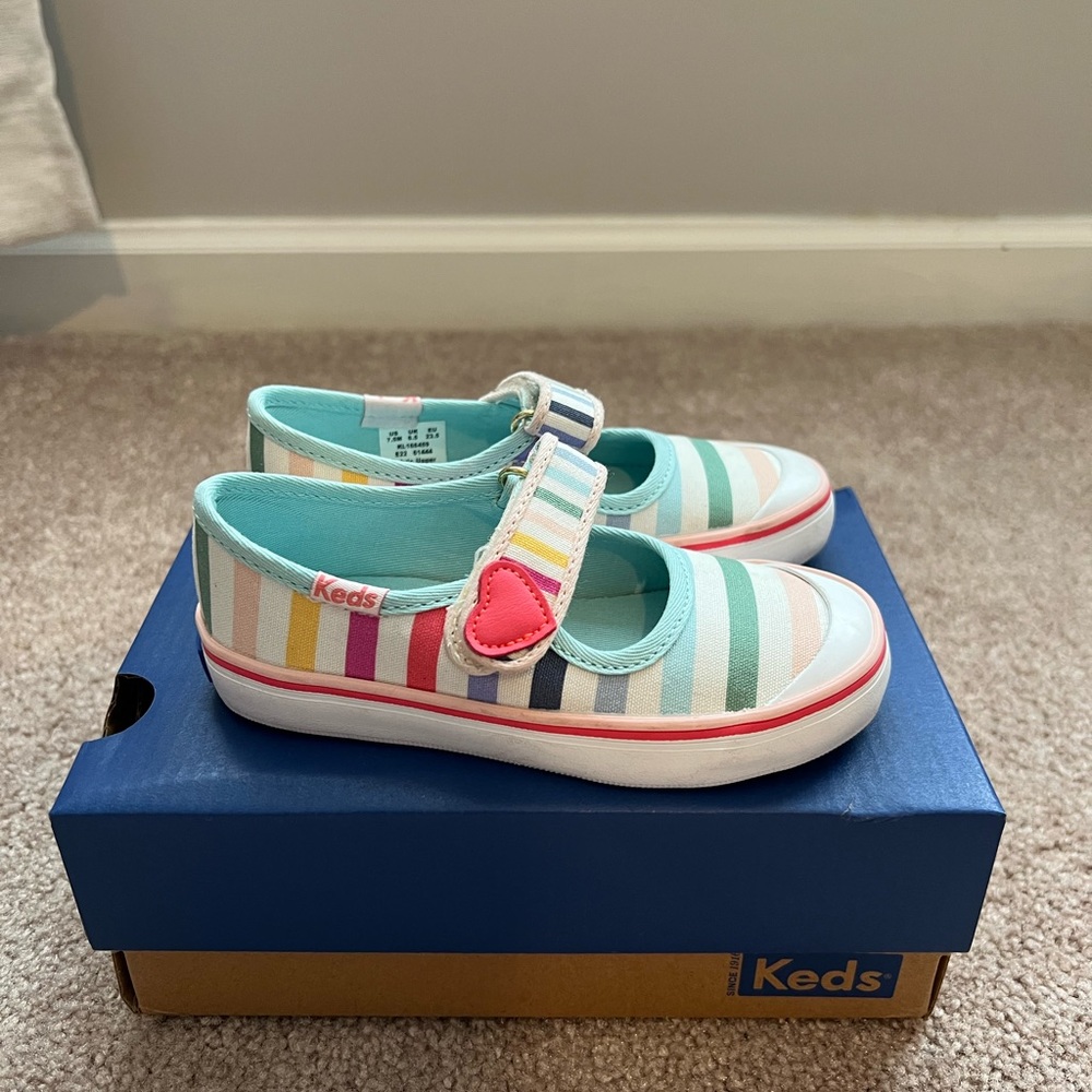 COPY - NWT Size 7.5 Rainbow Toddler Keds